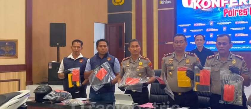Tiga Tersangka Perampokan Minimarket Diamankan, Polres Blitar Lanjutkan Pencarian Komplotan Lain