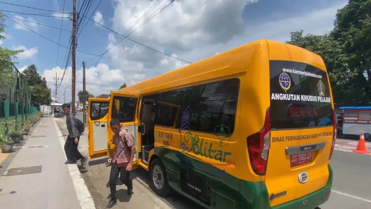 Tingginya Kebutuhan Bus Sekolah Gratis di Kabupaten Blitar, Dishub Usulkan Tambahan Armada