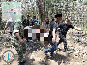 Tragedi Kebakaran Tewaskan Lansia di Desa Tuwuhrejo, Blitar