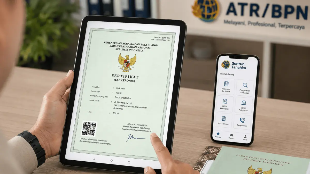 Transformasi Digital Sertifikat Tanah: Kesempatan untuk Masyarakat Blitar