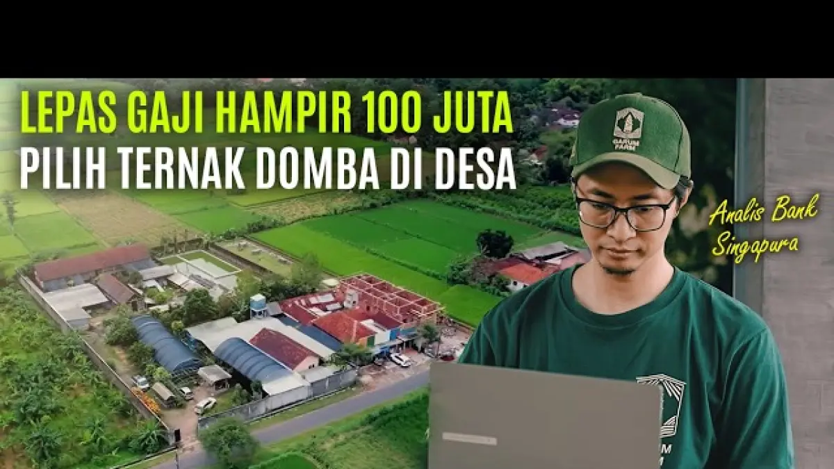 Transformasi Hidup Surya: Dari Bankir di Singapura ke Peternak Domba di Blitar