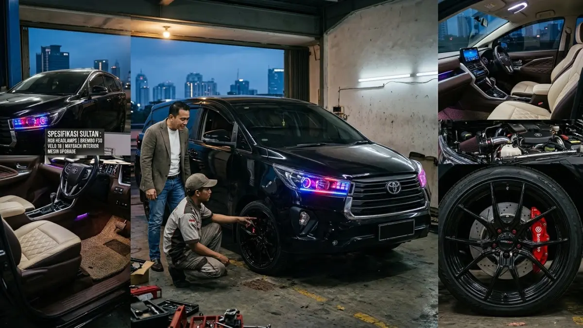 Transformasi Toyota Innova G 2024: Dari Standar Menjadi Mewah dan Sporty