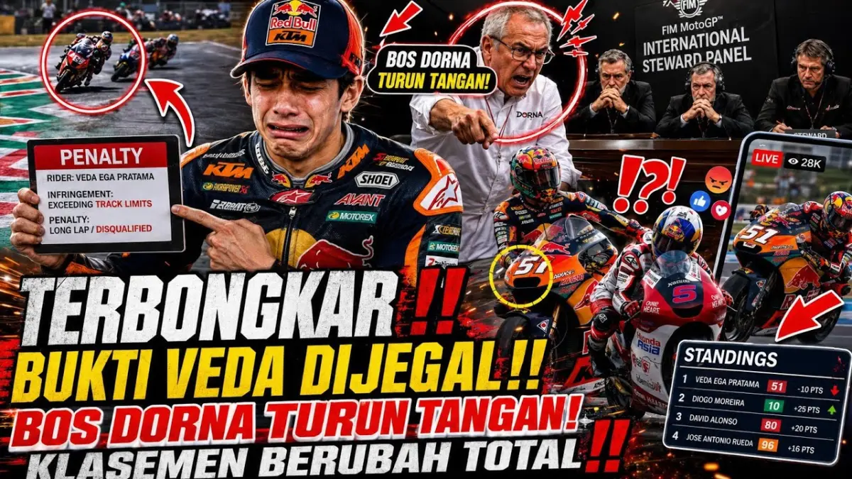 Veda Ega Pratama Jadi Sorotan: Kontroversi Brian Uriarte Dalam Balapan Moto3