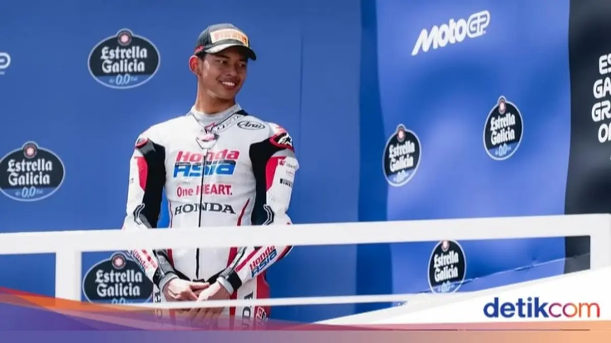 Veda Ega Pratama Menyongsong Moto3 Jepang, Raih P17 di Sesi Latihan Pertama