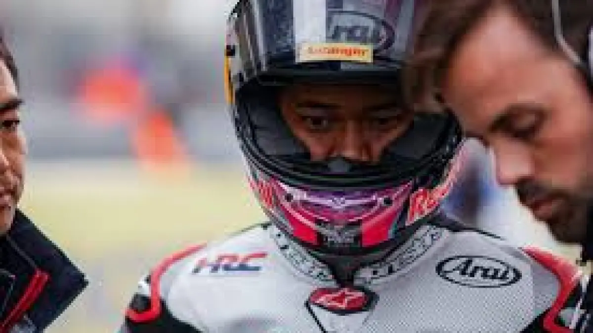 Veda Ega Pratama, Pembalap Muda Indonesia, Disambut Bak Pahlawan di Garasi Tim Honda