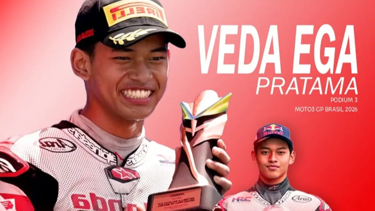 Veda Ega Pratama: Perjuangan Hebat di Red Bull Rookies Cup 2025, Raih Gelar Runner-up