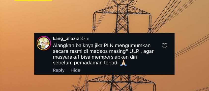 Warga Blitar Keluhkan Pemadaman Listrik Mendadak Tanpa Pemberitahuan
