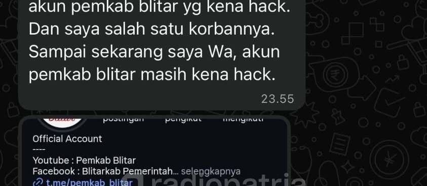 Waspada Penipuan: Kasus Iven Ferima K Korban Akun Instagram Pemkab Blitar yang Diretas