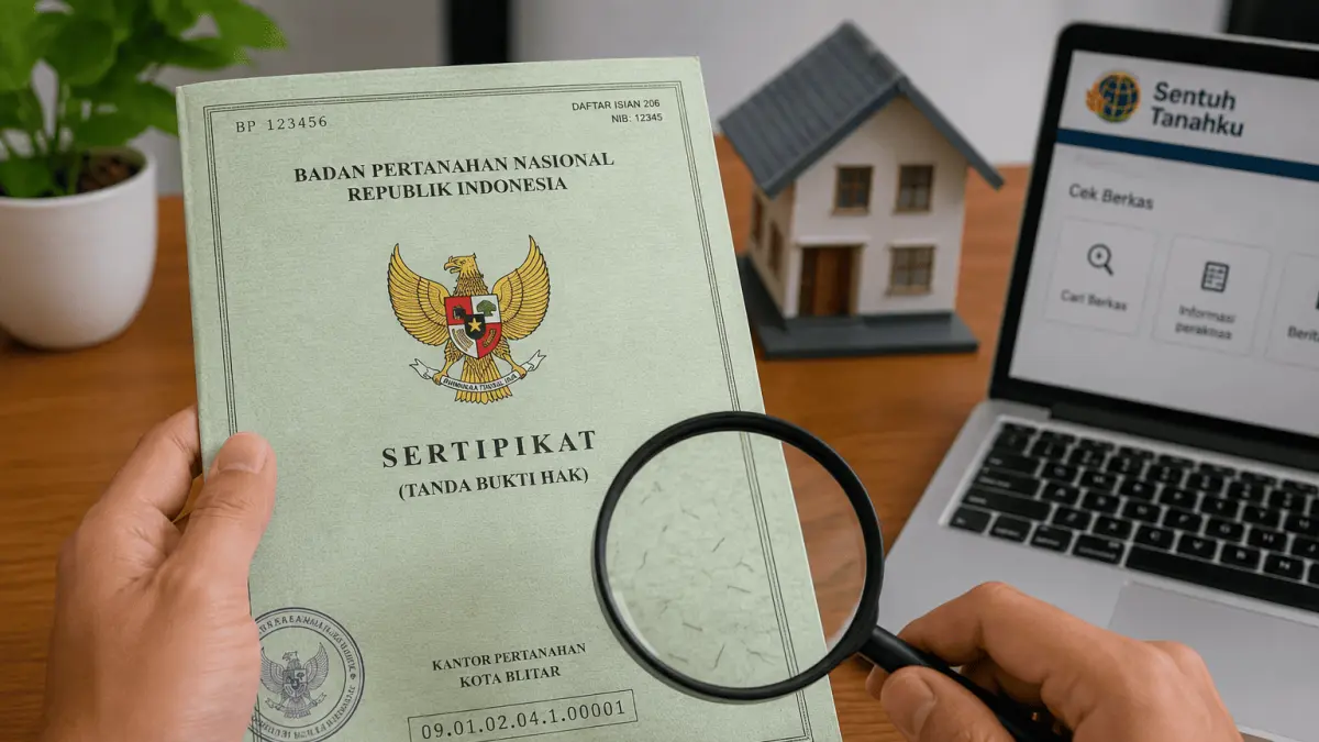 Waspadai Pemalsuan Sertifikat Tanah: Cek Keaslian Sebelum Transaksi di Blitar