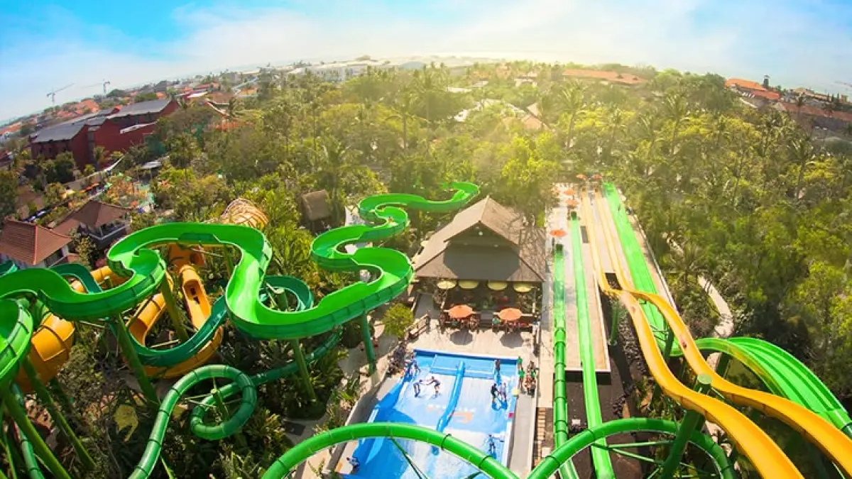 Waterbom Bali: Destinasi Seru untuk Liburan Keluarga di Tengah Suasana Santai